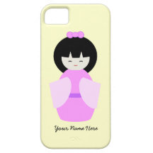 Pink Japanese Doll iPhone 5 Cover
