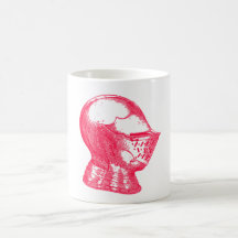 Pink Knight Mediaeval Armour Helmet Knights Mugs