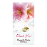 Pink Lily Thank you photo cards