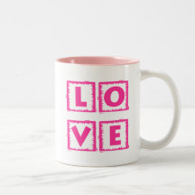 Pink Love Box Coffee Mug
