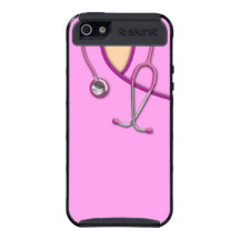 Pink Medical Scrubs Case For iPhone 5