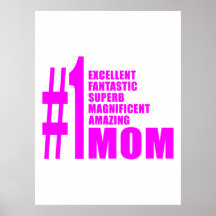 Pink Modern #1 Aunts : Number One Aunt Poster