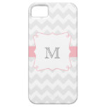 Pink Monogram Chevron iPhone Case iPhone 5 Cover