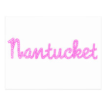 Pink Nantucket Post Card