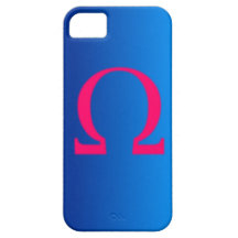 Pink Omega iPhone 5 Case