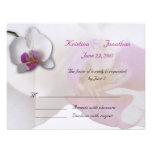 Pink Orchid RSVP 5.5x4.25 Invitation