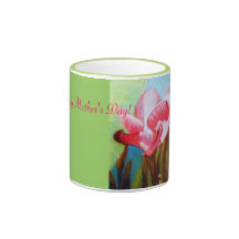 Pink Petals Pastel Mother's Day Mug