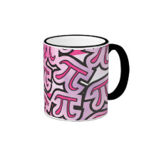 Pink Pi Social - Pi Gifts - Math Pi Mugs