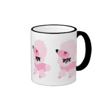 Pink Poodles Mug