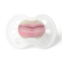 Pink Pout pacifiers