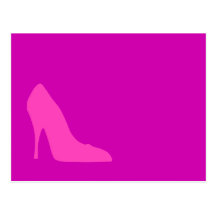 Pink Pumps Post Cards