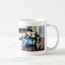 Pink Roses and Ivy Mug