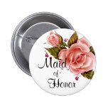 Pink Roses Maid of Honour