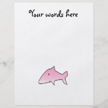 Pink shark custom flyer