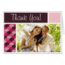 Pink Shells; Japanese Shell Design Card
