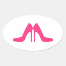 Pink Shoe Pumps Sticker
