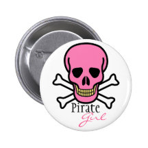 Pink Skull-Pirate Girl