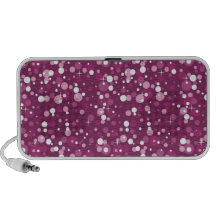Pink Sparkle Travel Speakers