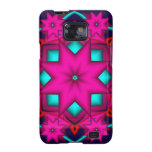 Pink stars, decorative Samsung Galaxy S2 case