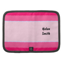 Pink Stripe Planner