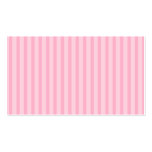 Pink Stripes Business Card Template