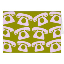 Pink Telephones Cards