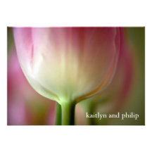Pink Tulip • Wedding Invitation