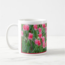 Pink Tulips Happy Mothers Day Coffee Mug