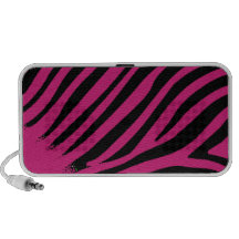 Pink Zebra Mini Speaker