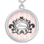 pinkstripe2010, pinkstripe2010, heartandfluer, ... personalized necklace
