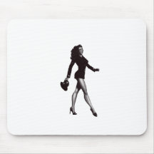 Pinup Girl Mousepad