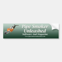Pipe Smoker Unleashed Bumper Sticker