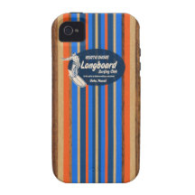 Pipeline Surfboard Vibe iPhone 4 Case
