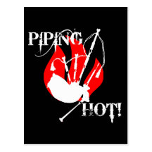 Piping Hot! Post Cards