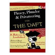 Piracy For The Daft Greeting Cards
