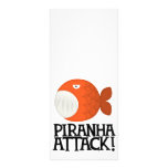 piranha attack! rack card design