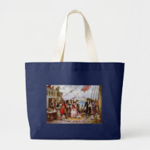 Pirate Captain Kidd in NY Harbour Bag