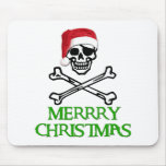 Pirate Christmas Mouse Pads