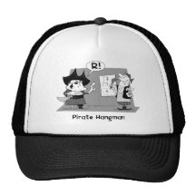 Pirate Hangman Cap Mesh Hats