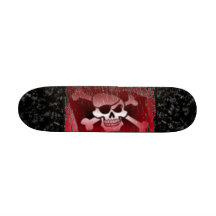 Pirate Jolly Roger Skateboard