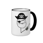 Pirate Poker Face Meme Mug