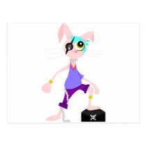 Pirate Rabbit postcards