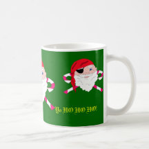 Pirate Santa Christmas Mug