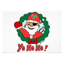 Pirate Santa Personalised Announcement