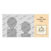 Pirate Ship. Photo Card