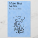 Pirate Sketch. Custom Flyer