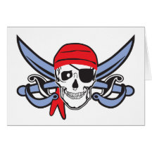 Pirate Skull Cards