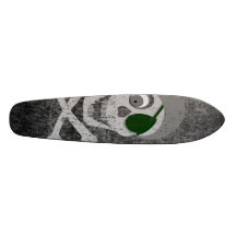 Pirate Skull & Crossbones Skateboard