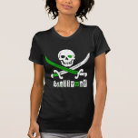 PIRATE Skull &Swords T Shirts