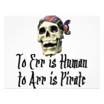 Pirate T-shirts and Gifts. Personalized Invitations